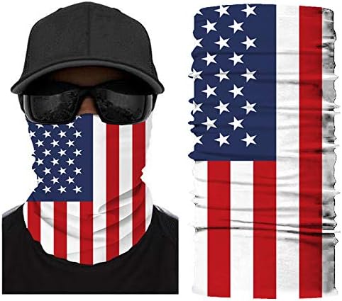 4PCS Multifunctional Scarf, sunmask, Balaclava, Headband, Neck Gaiter or Bandana