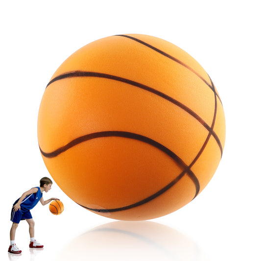 Silent Basketball,2024 Sponge Mute Basketball,Handleshh Silent Foam Basketball