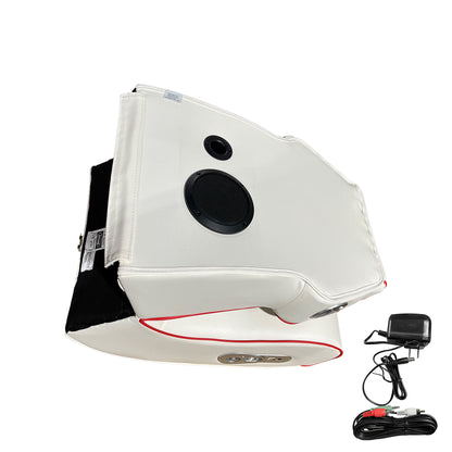 Floor Rocking Gaming Chair with Bluetooth Built in Audio System,Adjustable Backrest and Foldable,Compatible with Gaming Consoles