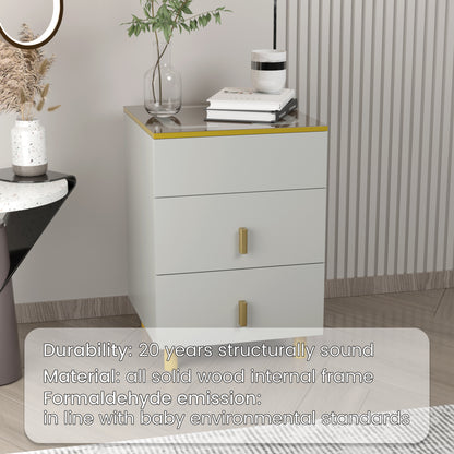 Nightstand with two drawers