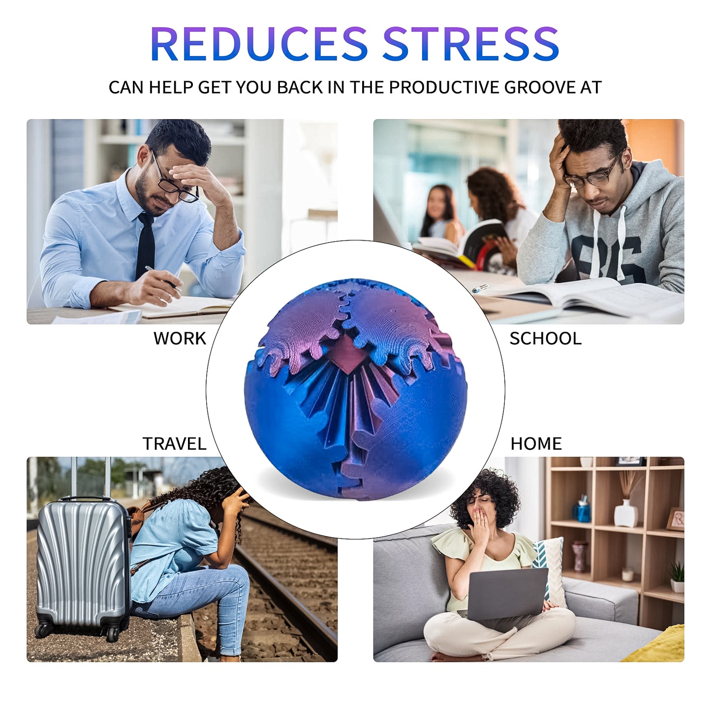 Gear Ball-3D Printed Gear Ball Spin Ball,Gearsphere,Fidget Toy,Gear Ball Fidget Toy,Gearsphere Desk Toy