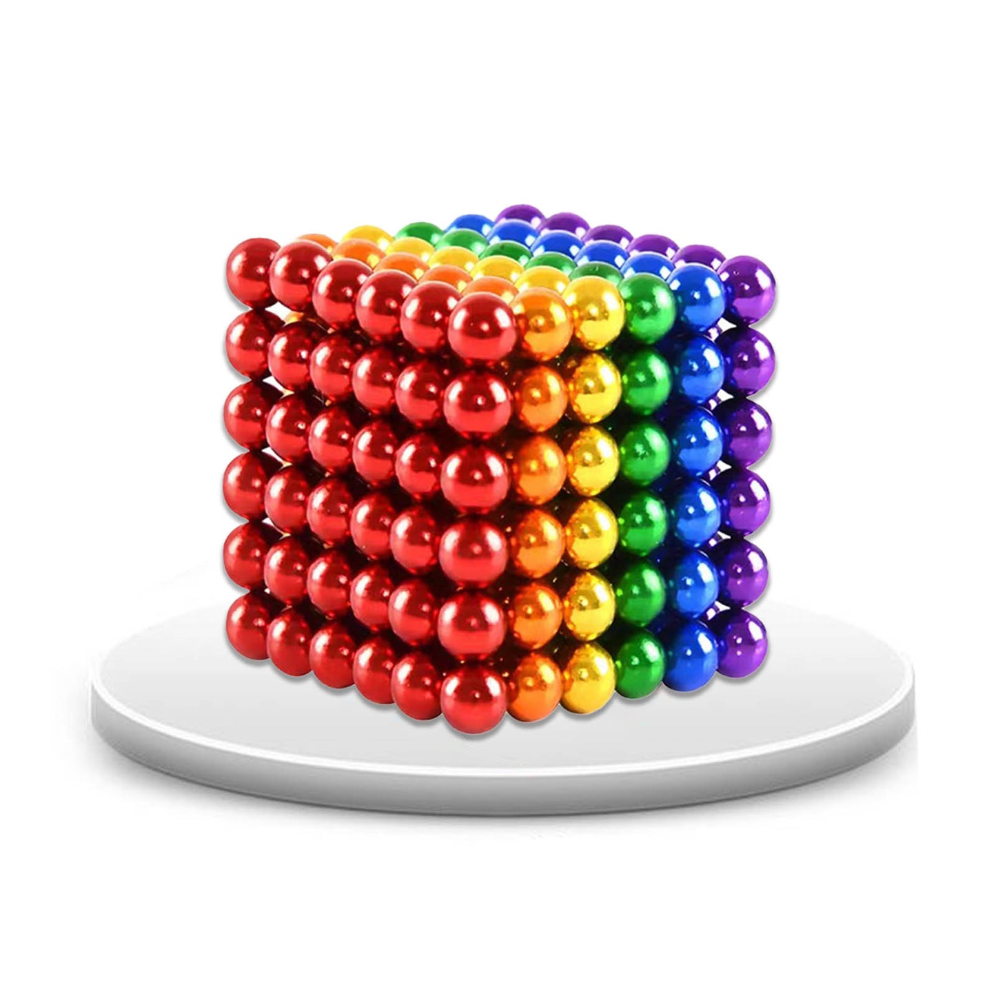 Magnetic Putty Balls for Teenager Adults, Creative 3D Versatile Beads，Fidget Toy Stress Reliever Magnet Slime Beads 216Pcs