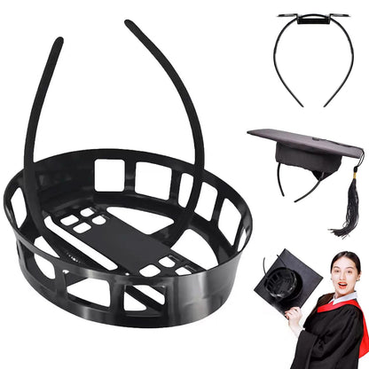 Grad Cap Stabilizer, Grad Cap Insert, Makes Every Graduation Cap Fit Snug and Firm on Your Head.