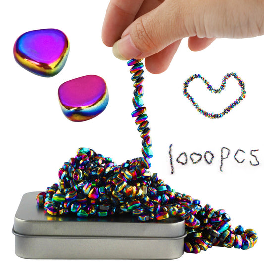 Magnetic Balls Fidget Toys Adults 1002PCS Mini Magnetic Putty Desk Magnetic Beads Desk Toys for Office with Rectangular Box