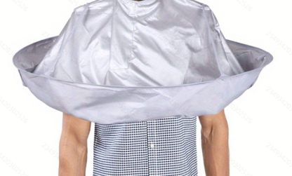 Hair Cutting Capes Umbrella for Adults, Barber Cape Cloak Cape for Home and Salon Use, Keep Hair Off Clothes and Floor