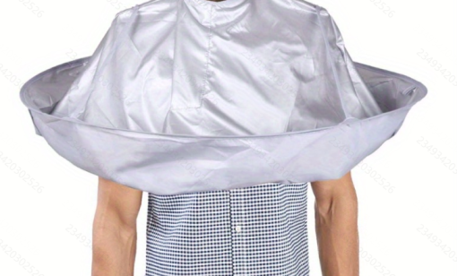 Hair Cutting Capes Umbrella for Adults, Barber Cape Cloak Cape for Home and Salon Use, Keep Hair Off Clothes and Floor
