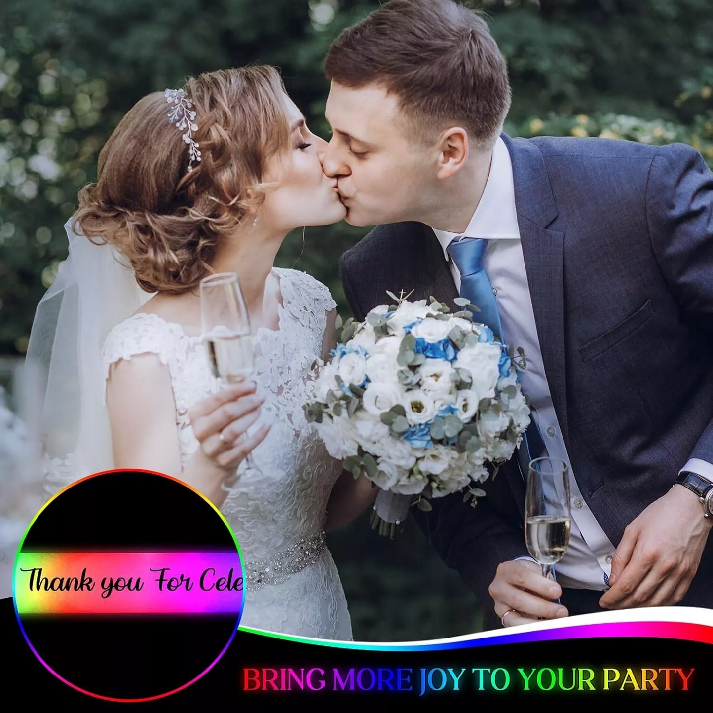 50PCS Foam glow sticks bulk,wedding glow sticks for reception props，white light-up sticks for adults wedding，light up foam sticks，party light sticks pack,light sticks for parties bulk.