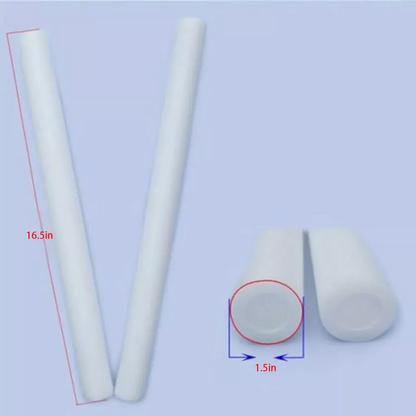 50PCS Foam glow sticks bulk,wedding glow sticks for reception props，white light-up sticks for adults wedding，light up foam sticks，party light sticks pack,light sticks for parties bulk.