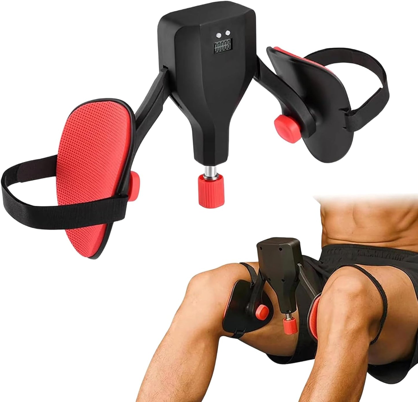 Thigh Master Exercise Equipment for Women & Men – Inner Thigh Exerciser, Leg, Arm & Chest Workout Machine, Compact Fitness Equipment for Home Gym, Portable Body Toning Resistance Trainer