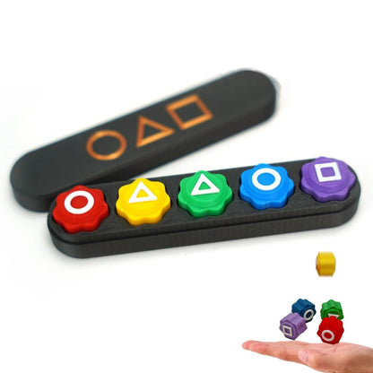 Gonggi Game Traditional Korean Jacks 5 Stones Set for Women Men