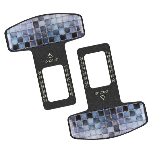 2 Pcs Seat Belt Pads Trim,Universal Car Accessories for Most Vehicles,(Blue)