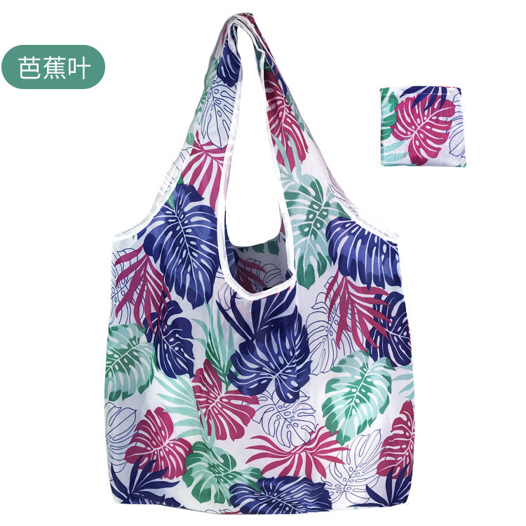 Shopping Bags Cloth Grocery Bags Foldable Travel Bag Tote Bags Bulk - Reusable Gift Bags with Handles (6 Pack) - Heavy Duty Large Washable Animal Holiday Design for Women Travel & Groceries