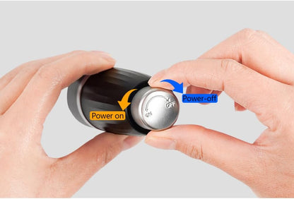 Filler Ball and Chain Grinder Mill with Funnel - USB Rechargeable Grinder