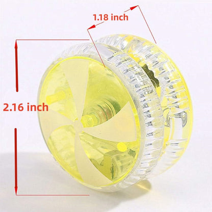 LED Light Up Yo Yo Yoyo for Kids Beginner Yoyo for Kids Responsive Ball Bearing (8 Pack)