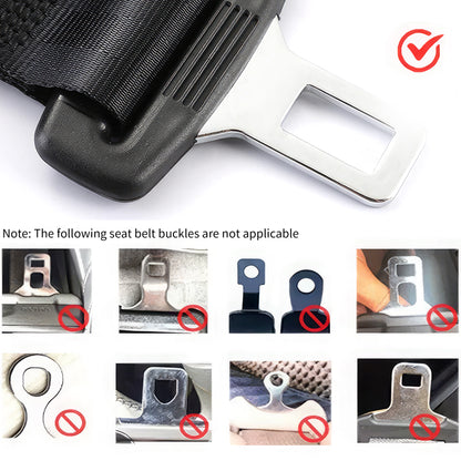 2Pcs Pads Cover Extender for Seat Belt, Comfortable and Convenient - 9 Inch