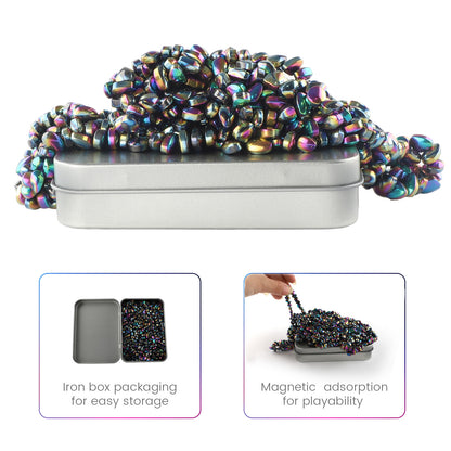 Magnetic Balls Fidget Toys Adults 1002PCS Mini Magnetic Putty Desk Magnetic Beads Desk Toys for Office with Rectangular Box