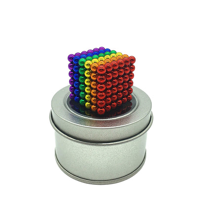 Magnetic Putty Balls for Teenager Adults, Creative 3D Versatile Beads，Fidget Toy Stress Reliever Magnet Slime Beads 216Pcs