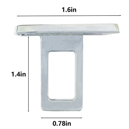 2 Pcs Seat Belt Pads Trim,Universal Car Accessories for Most Vehicles,L-shape(White diamond)