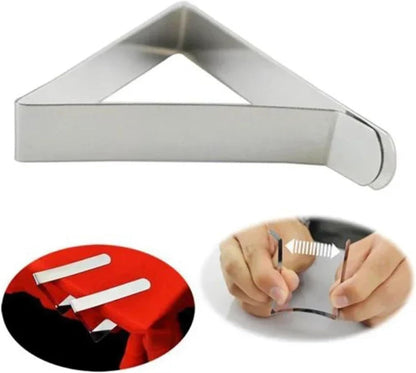 Table Cloth Holder Clips 12 Pcs Stainless Steel Tablecloth Clamps - for Picnic/Wedding/Home for Restaurant Picnics