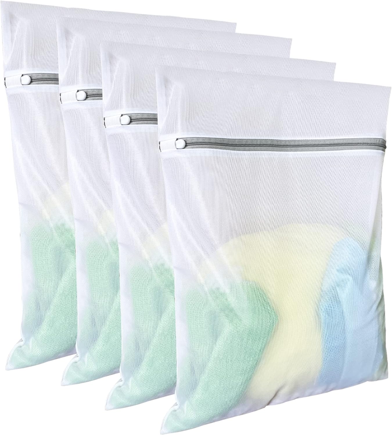 Laundry Bags Mesh Wash Bags(3Pcs,16 x 20 Inches),delicate laundry bag for College,Dorm,Storage