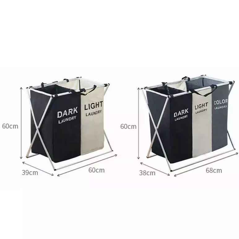 180L Large Laundry Basket, Freestanding Laundry Hamper, Collapsible Tall Clothes Hamper with Handles for Clothes Toys in the Dorm & Family Closet Storage Container and Organizer (1-Pack)