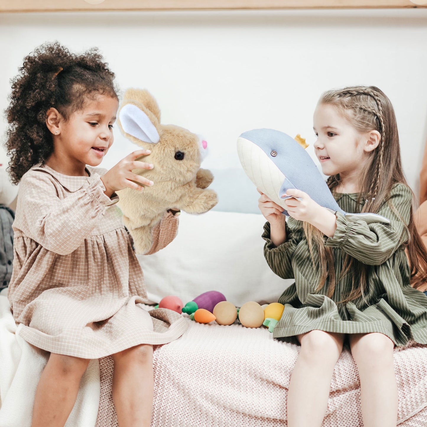 Hopping Rabbit Interactive Electronic Pet Plush Bunny Toy with Sounds Yellow