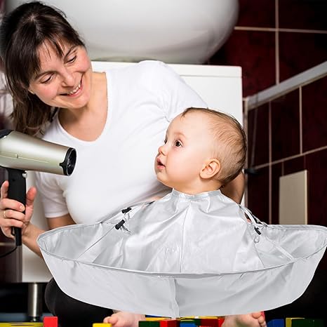 Hair Cutting Capes Umbrella for Adults, Barber Cape Cloak Cape for Home and Salon Use, Keep Hair Off Clothes and Floor
