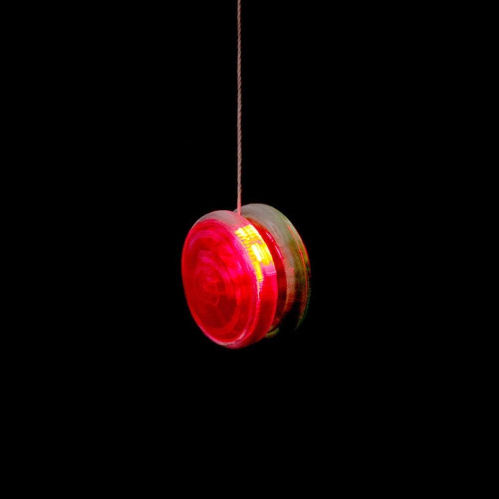 LED Light Up Yo Yo Yoyo for Kids Beginner Yoyo for Kids Responsive Ball Bearing (8 Pack)