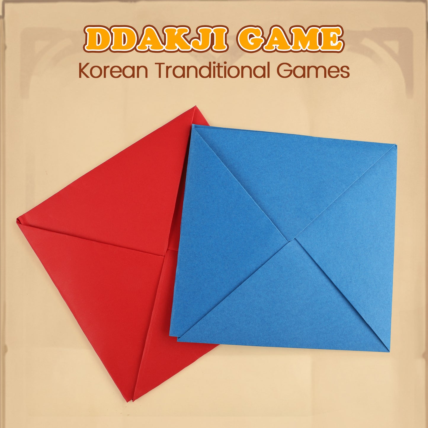 Korean Folk Game Set,Korean Traditional Play Game, Gong-gi, Biseokchigi, Jebi chagi, Paeng-y, DDAKJI Game Set, Family Travel Game (1 Set)