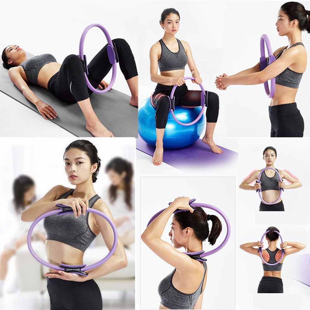 Pilates Ring Yoga Ring Fitness Circle Superior Fitness Resistance Unbreakable Magic Circle for Thigh Toning and Sculpting