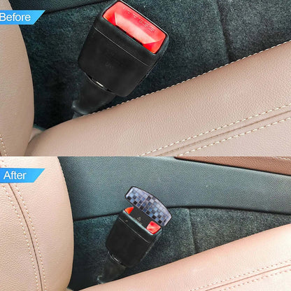 2 Pcs Seat Belt Pads Trim,Universal Car Accessories for Most Vehicles,(Blue)