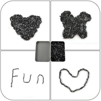 Magnetic Balls Putty Puzzle Anxiety/Stress Relief Toy Desk Fidget Toys Magnetic Stones 500P Black