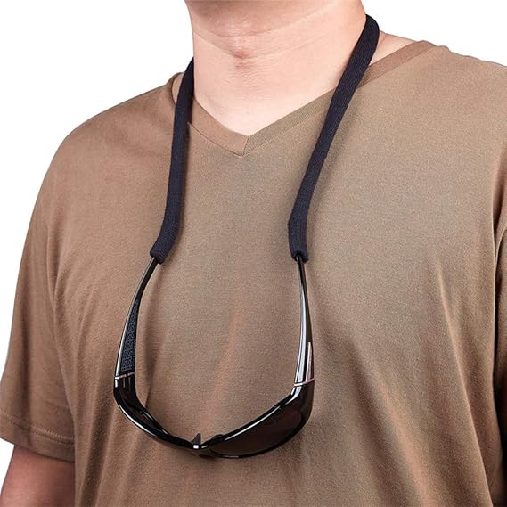 3-Pack Glasses Strap - Universal Eyeglass Lanyard - Eyewear Retainer Cord for Reading, Safety, Sports & Sunglasses
