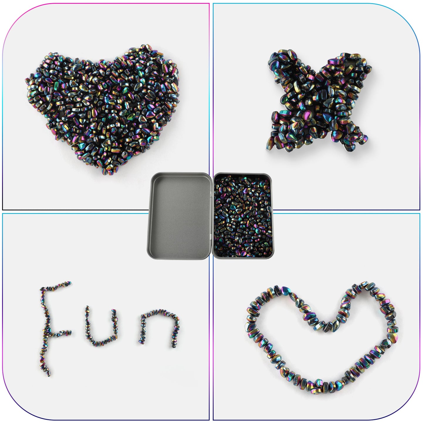 Magnetic Balls Fidget Toys Adults 1002PCS Mini Magnetic Putty Desk Magnetic Beads Desk Toys for Office with Rectangular Box