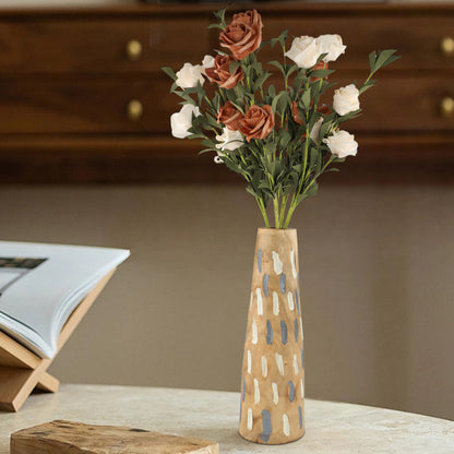 Wooden Vase – Handmade Decorative Flower Holder for Home, Office, and Living Room Decor