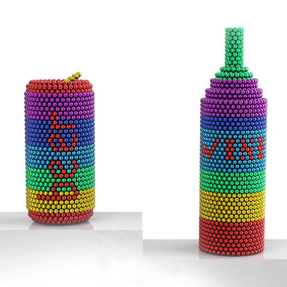 Magic Kits & Accessories - 1000pcs,10 colors Magnetic Tricks Balls Toys, Upgrade Magnet Challenge Game