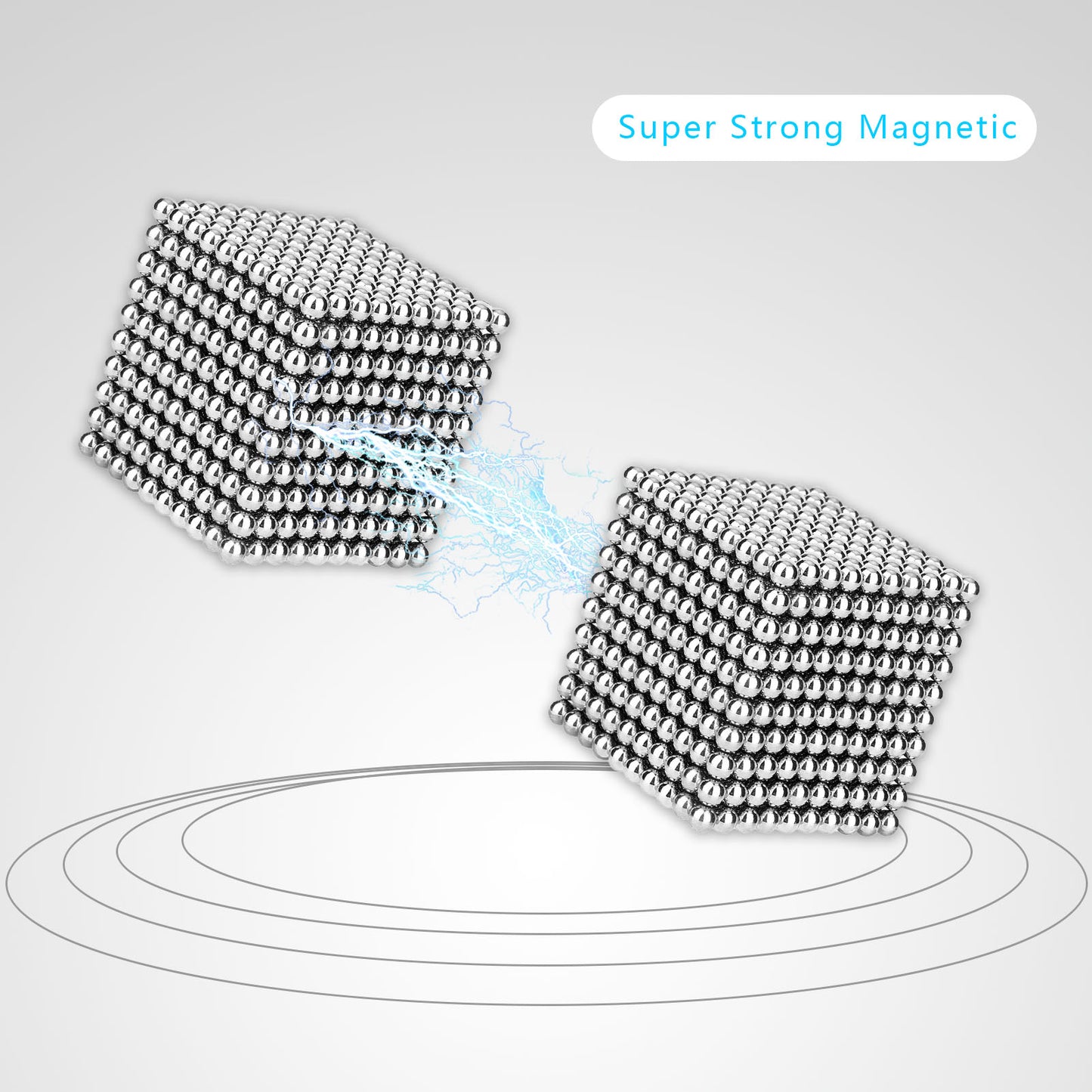 Magnetic Putty Balls for Teenager Adults, Creative 3D Versatile Beads，Fidget Toy Stress Reliever Magnet Slime Beads 1000Pcs