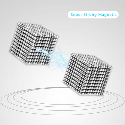 Magnetic Putty Balls for Teenager Adults, Creative 3D Versatile Beads，Fidget Toy Stress Reliever Magnet Slime Beads 1000Pcs