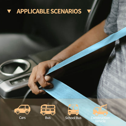 2 Set Universal 3pt Adjustable Retractable Lap Suitable for Modification Belts Kit for Go Kart,Club Golf Cart,Van,UTV,VR, Buggies, Minivan,Pickup and Truck