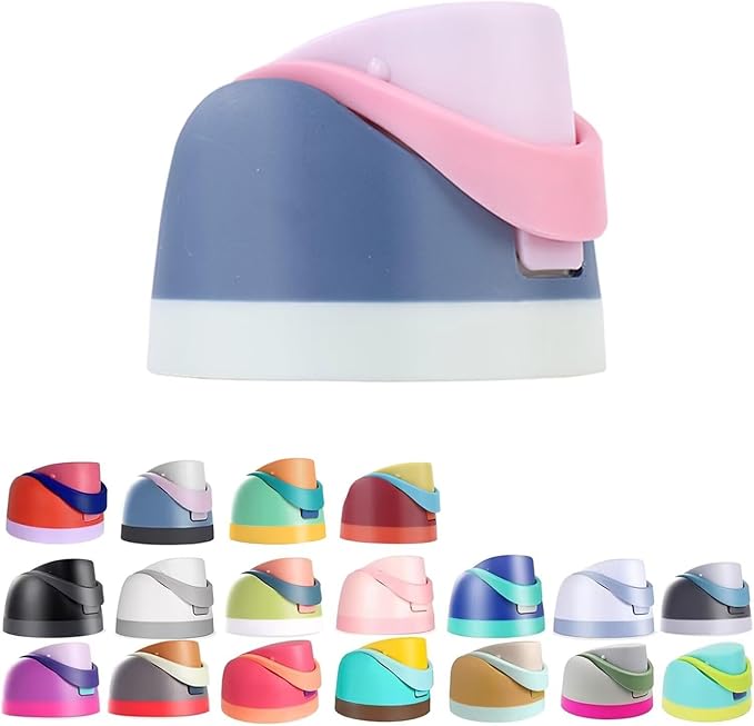 Replacement Lid for Owala Freesip, One Button Water Bottle Top Replacement Cap Compatible with Owala Cup 16oz 24oz 32oz 40oz, Leakproof Lids Accessory，BPA-Free，No Water Leakage