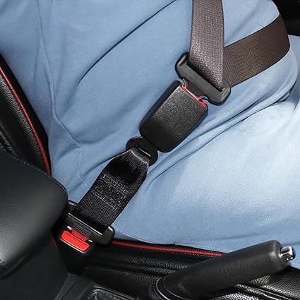 Seat Belt Extender, 2 Packs 14" Car Buckles Seat Belt Extension with Metal Tongue, Car Seatbelt Extension for Obese Men Pregnant Women Child, Seat Belt Clip Extender Car Accessories (14inch))