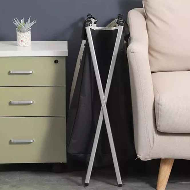 180L Large Laundry Basket, Freestanding Laundry Hamper, Collapsible Tall Clothes Hamper with Handles for Clothes Toys in the Dorm & Family Closet Storage Container and Organizer (1-Pack)