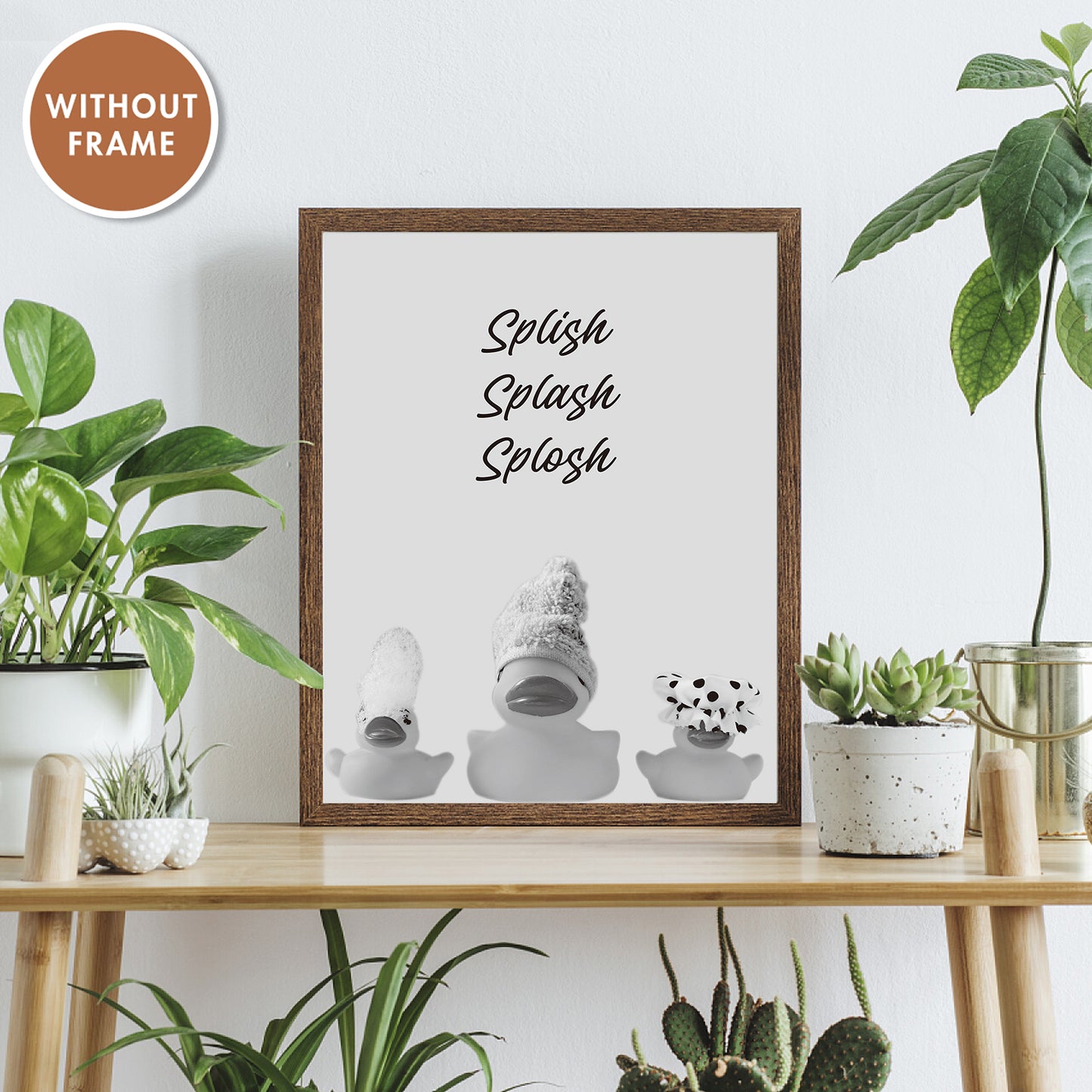 6PCS wall decoration set, suitable for living room and bedroom. Simple and elegant, with cute little animals as vivid decorative items.