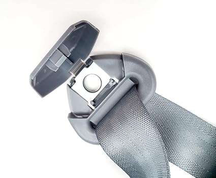 2 Pack 3 Point Seat Belt Pads Universal Adjustable Retractable Lap Set for Go Kart,Club Golf Cart,UTV,VR,Minivan Van, SUV, Cars, Buggies,Pickup，Truck for Modification Belts Kits (Gray)