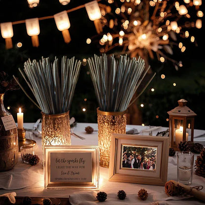80/160PCS Sparklers Sticks For Wedding,-Celebrate Party Wedding Accessories, Holiday Gift For Mother'S Day, Wedding Favors, Christmas Bash, Wedding Event, Holiday Party, Birthday Party, Graduation Ceremony, Anniversary
