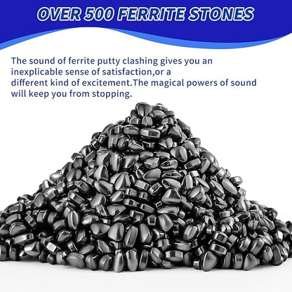 Magnetic Balls Fidget Toys Adults 500 PCS Mini Magnetic Putty Desk Magnetic Beads Desk Toys for Office with Rectangular Box