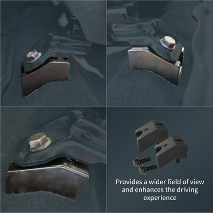 Seat Spacers,Seat Recline Kit Front 1-1/4" and Rear 1/2"-1.5" Compatible with Select Models Safe and Comfortable Driving