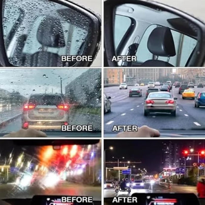 Automotive Oil Film Cleaning Brush, Reusable Oil Film Cleaning Brush, Oil Repellent Film for car Windows, Improves Clarity and Visibility,Oil Film Cleaning Emulsion,universal glass cleaning wipe Board