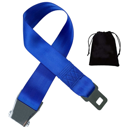 Airplane Seat Belt Extender,Adjustable Airplane Seat Belt Extender 7-32" with Carry Case,FITS ALL Airlines