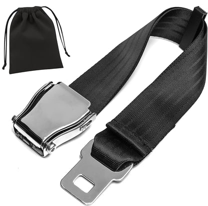 Airplane Seat Belt Extender,Adjustable Airplane Seat Belt Extender 7-32" with Carry Case,FITS ALL Airlines